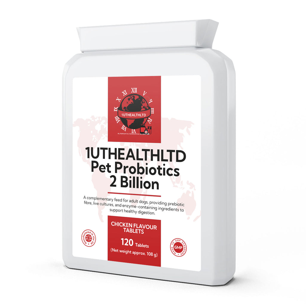 Pet Probiotics | 2 Billion CFU | 120 Chicken Flavoured Tablets